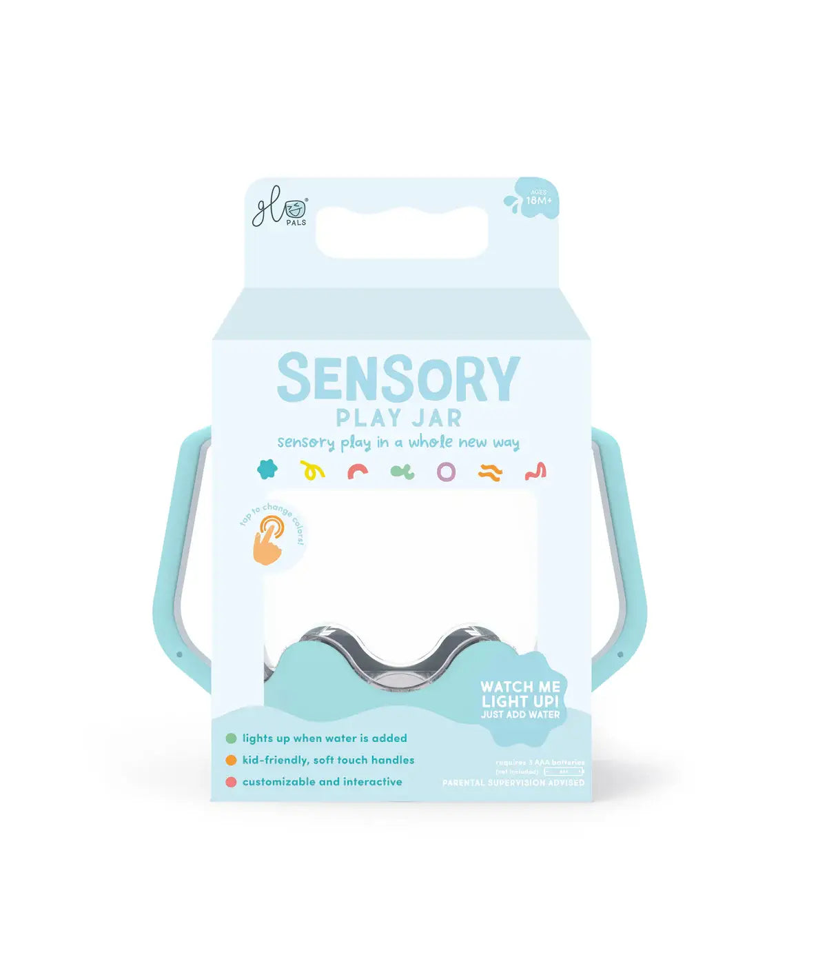 Coral Sensory Play Jar