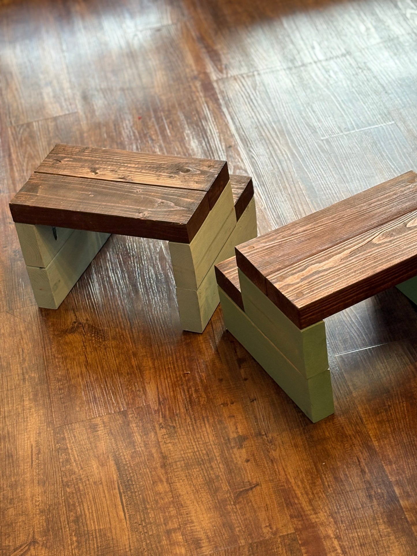 Locally Made Wooden Step Stool