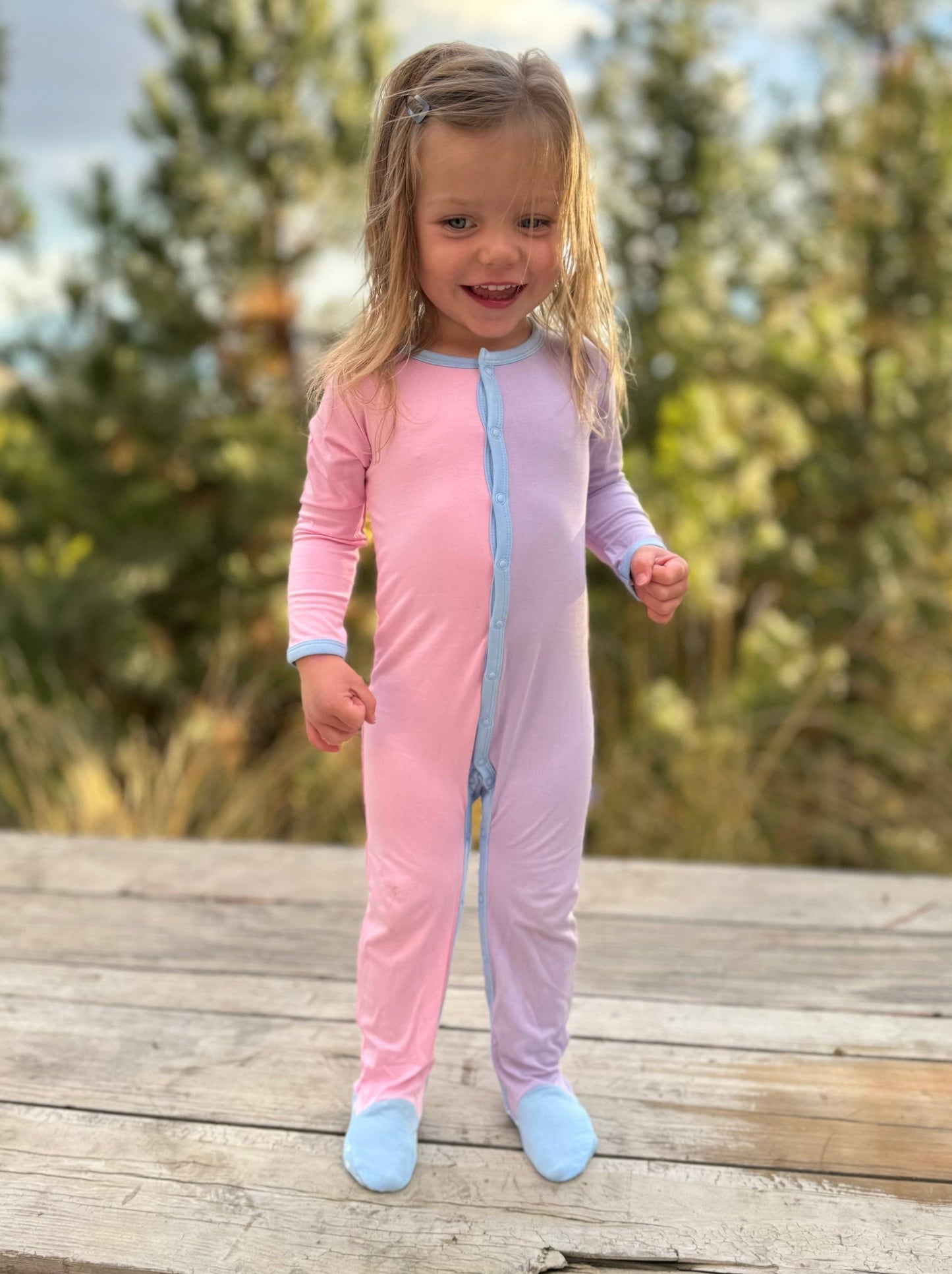 Clock-Block Pajamas