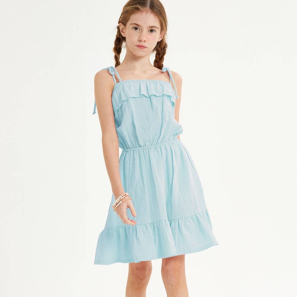 Tiered Gauze Dress