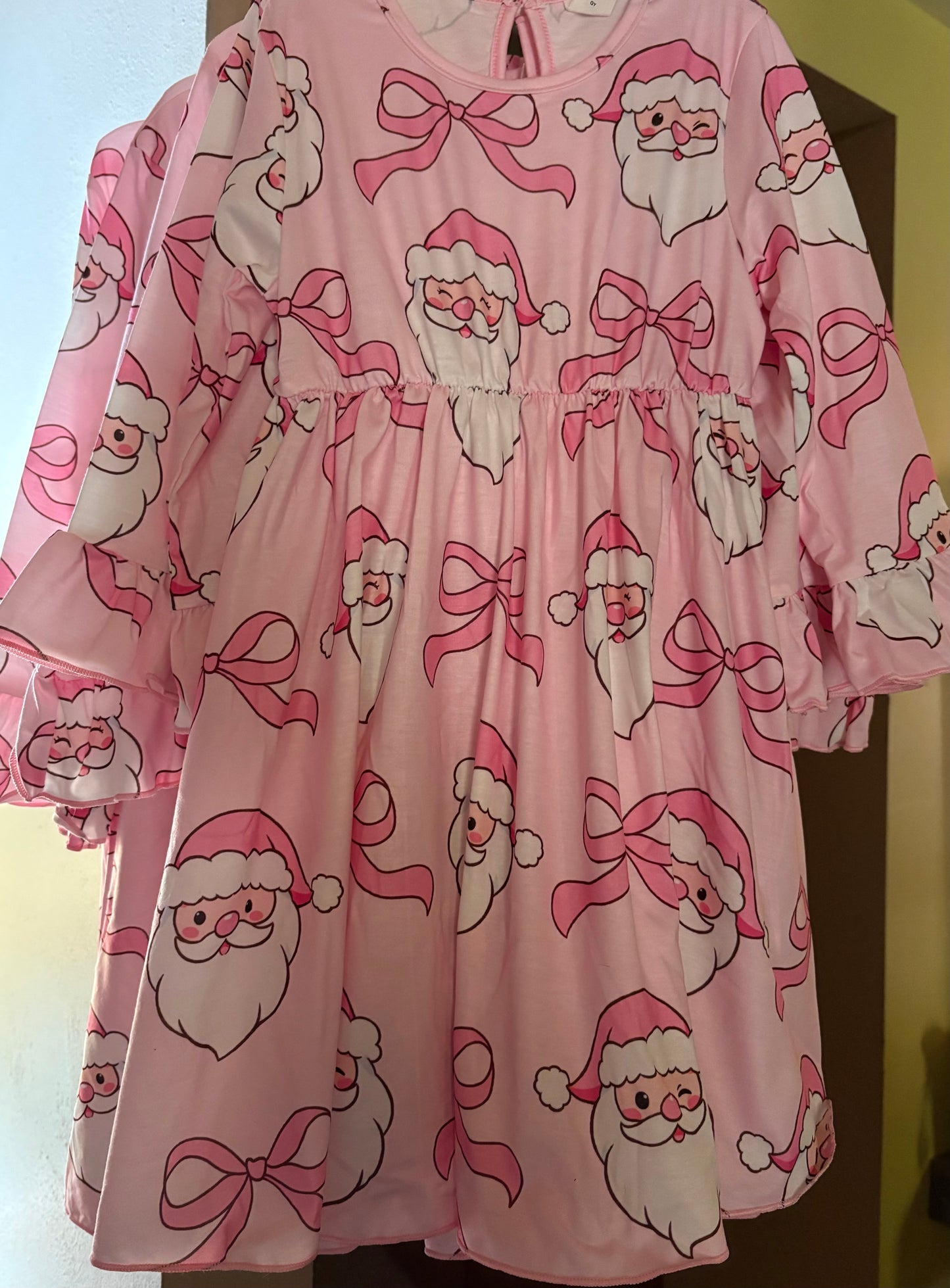 Pink Santa Dress
