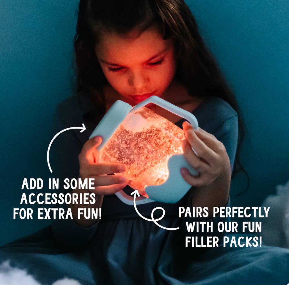 Coral Sensory Play Jar