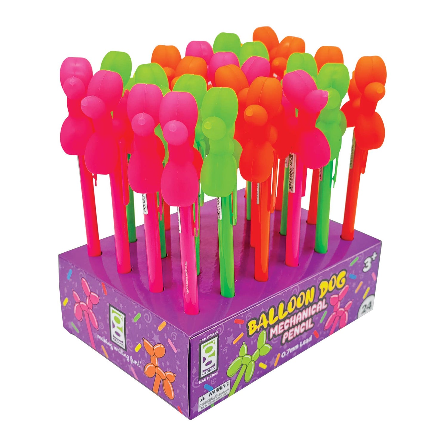 BALLOON DOG MECHANICAL PENCIL 24/DSP BOX