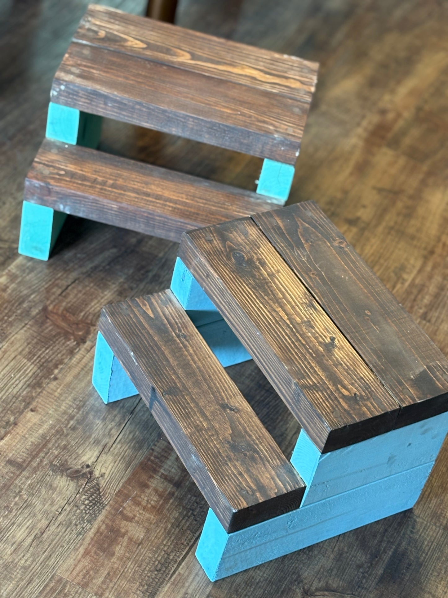 Locally Made Wooden Step Stool