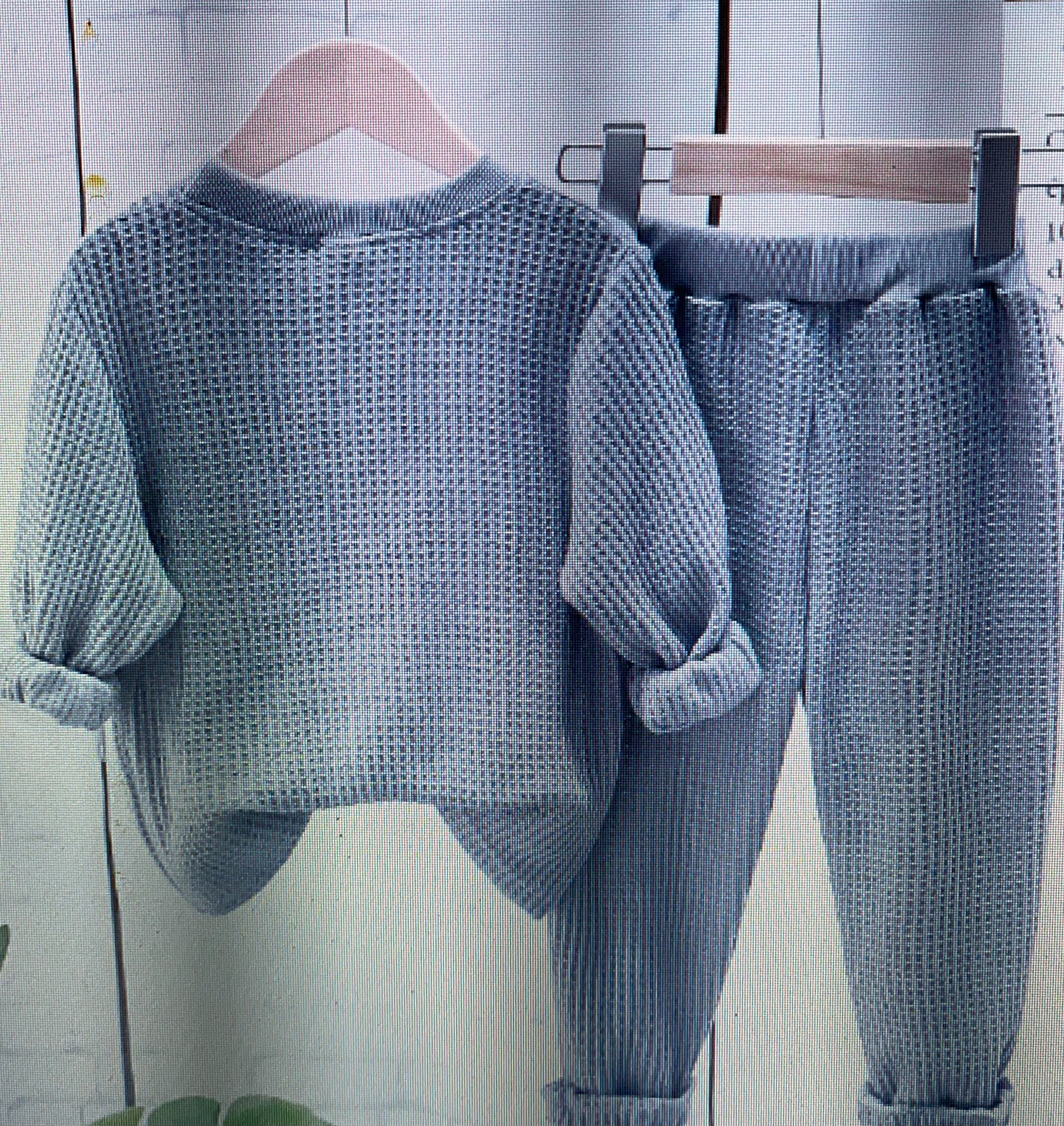 Waffle Two Piece Set