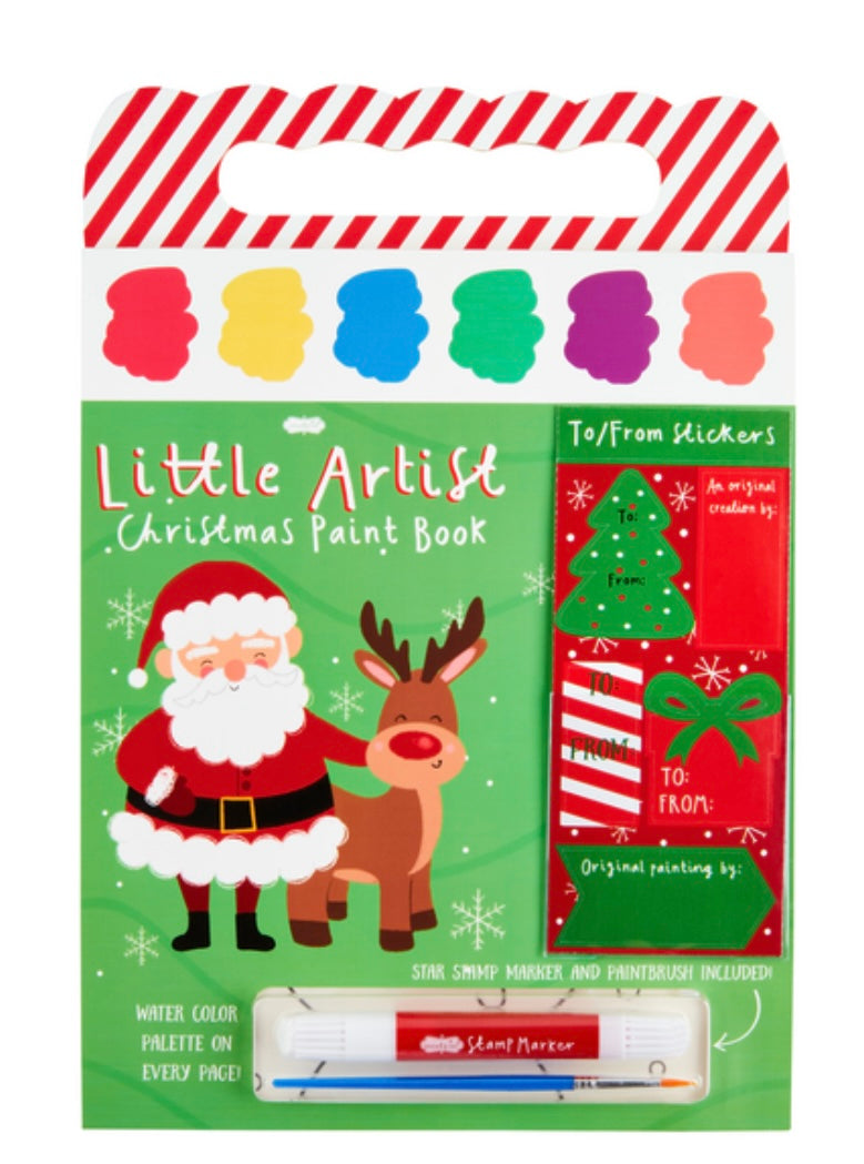 Christmas Water Color Book