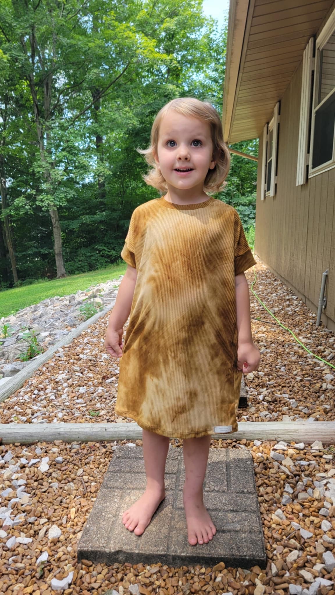 Tie Dye Tee Dress