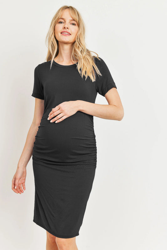 Heavy Modal Basic Maternity Dress
