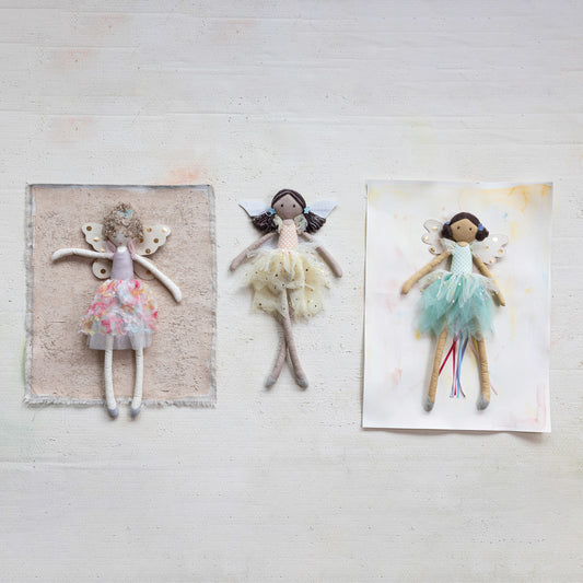 Fabric Fairy Dolls