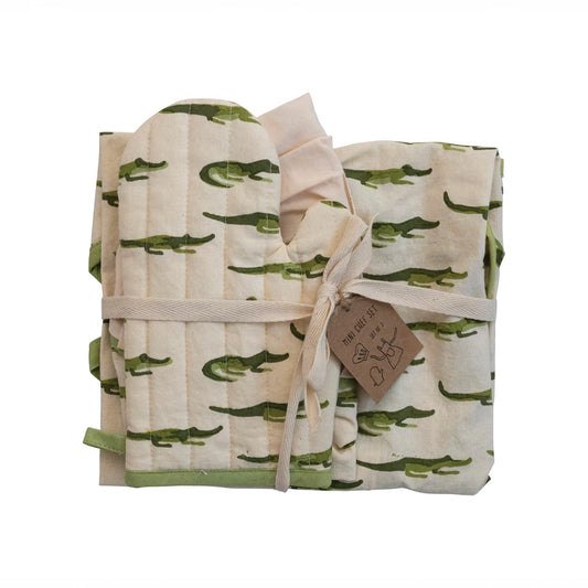 Cotton Child Apron Set