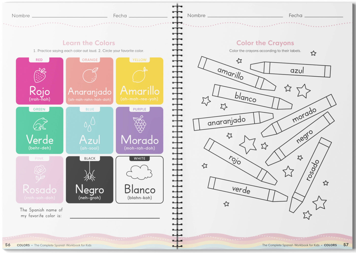 The Spanish Workbook for Kids