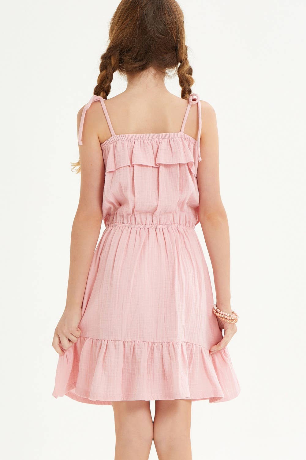 Tiered Gauze Dress