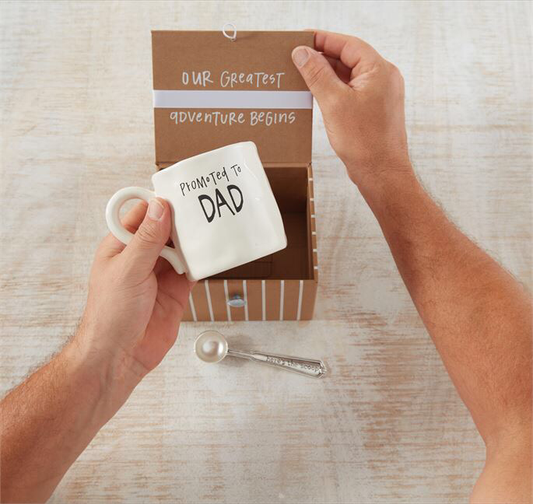 Dad Coffee Announcement Box