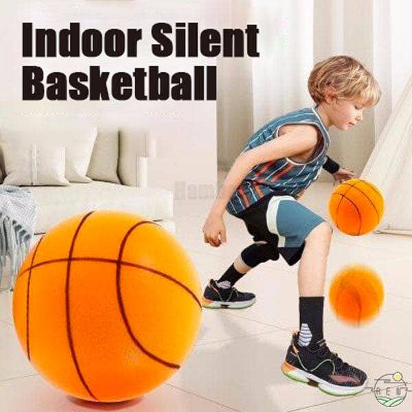 StealthDunk: The Silent Basketball - Multiple Sizes: Official Full Size No.7: 29.5" / 75cm