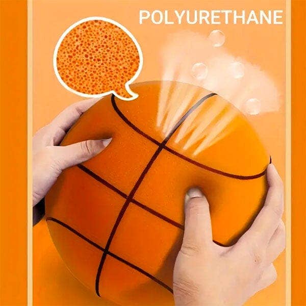 StealthDunk: The Silent Basketball - Multiple Sizes: Official Full Size No.7: 29.5" / 75cm