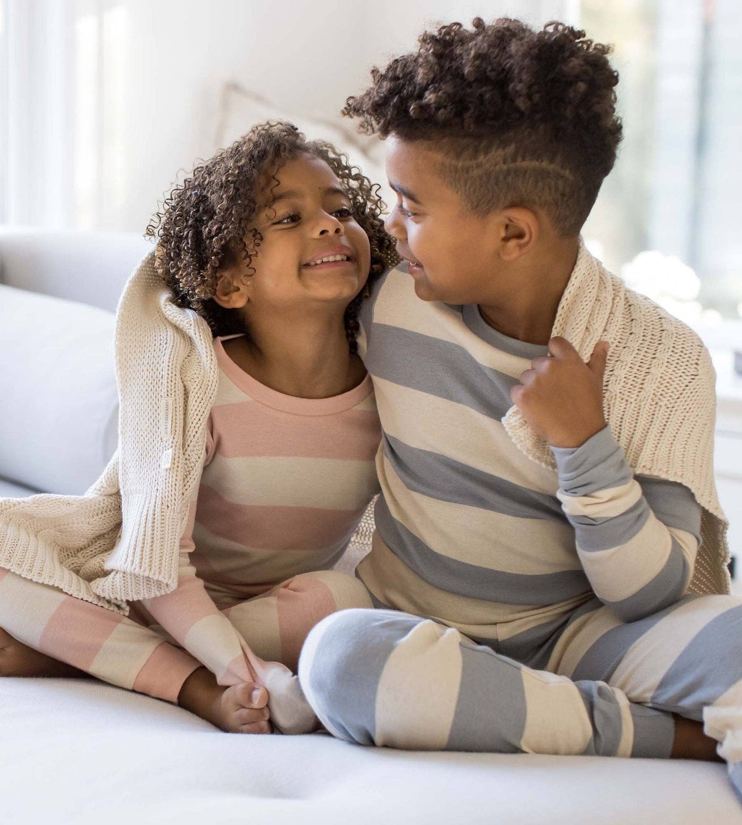 Rugby Stripe Organic Cotton Sleeper