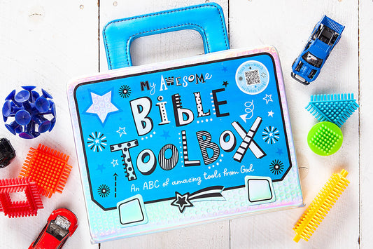 My Awesome Bible Toolbox (Easter Basket Ideas for Boys 3+)
