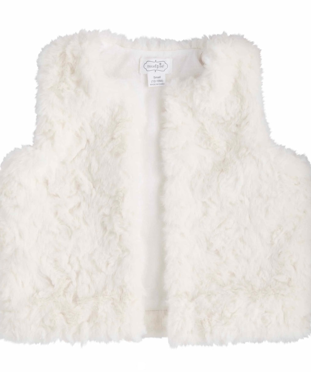 Fur Toddler Vests