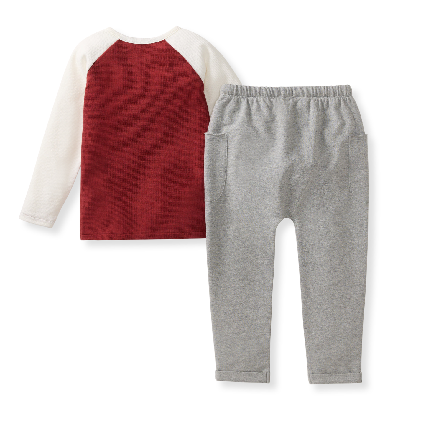 Thermal Organic Boy Tee & Pants Set