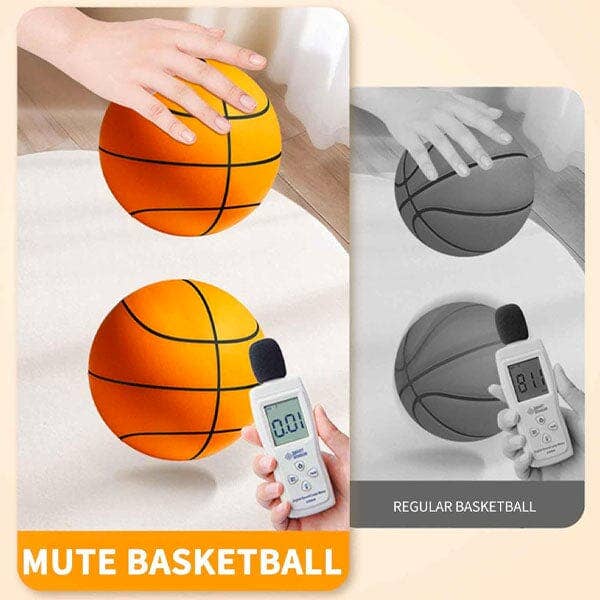 StealthDunk: The Silent Basketball - Multiple Sizes: Official Full Size No.7: 29.5" / 75cm