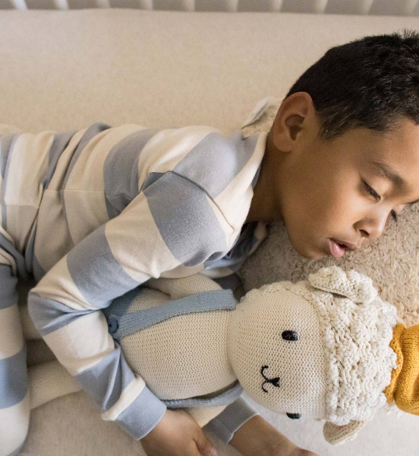 Rugby Stripe Organic Cotton Sleeper