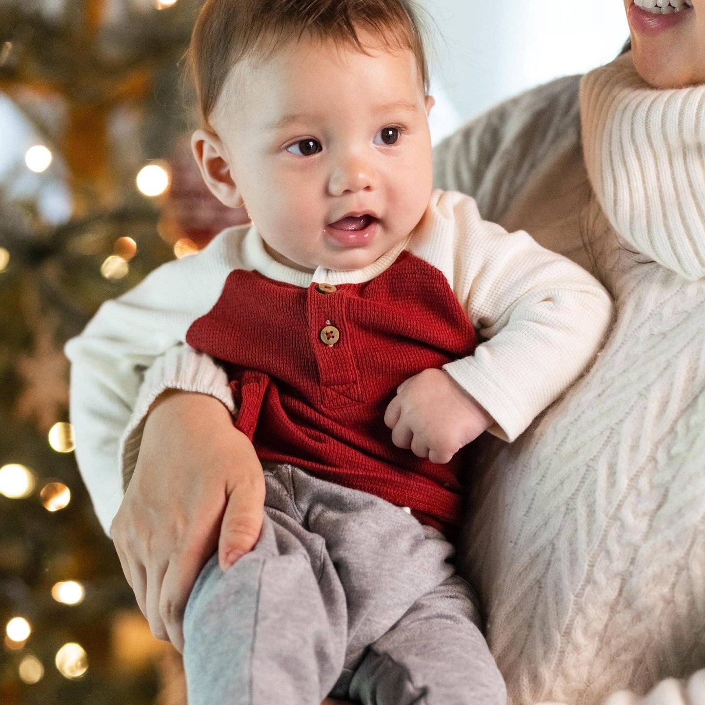 Thermal Organic Boy Tee & Pants Set