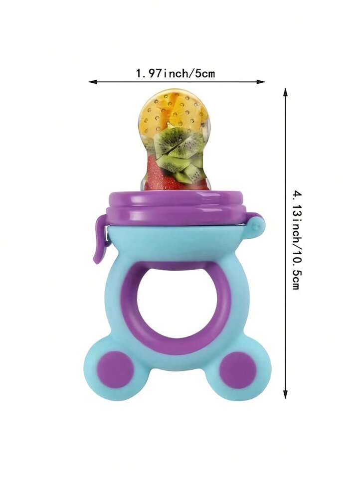 Baby Fruit Feeder Teether, Fresh Food Feeder Pacifier, Kids Teething Toy