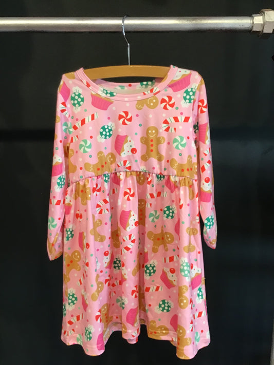 Pink Gingerbread Dress