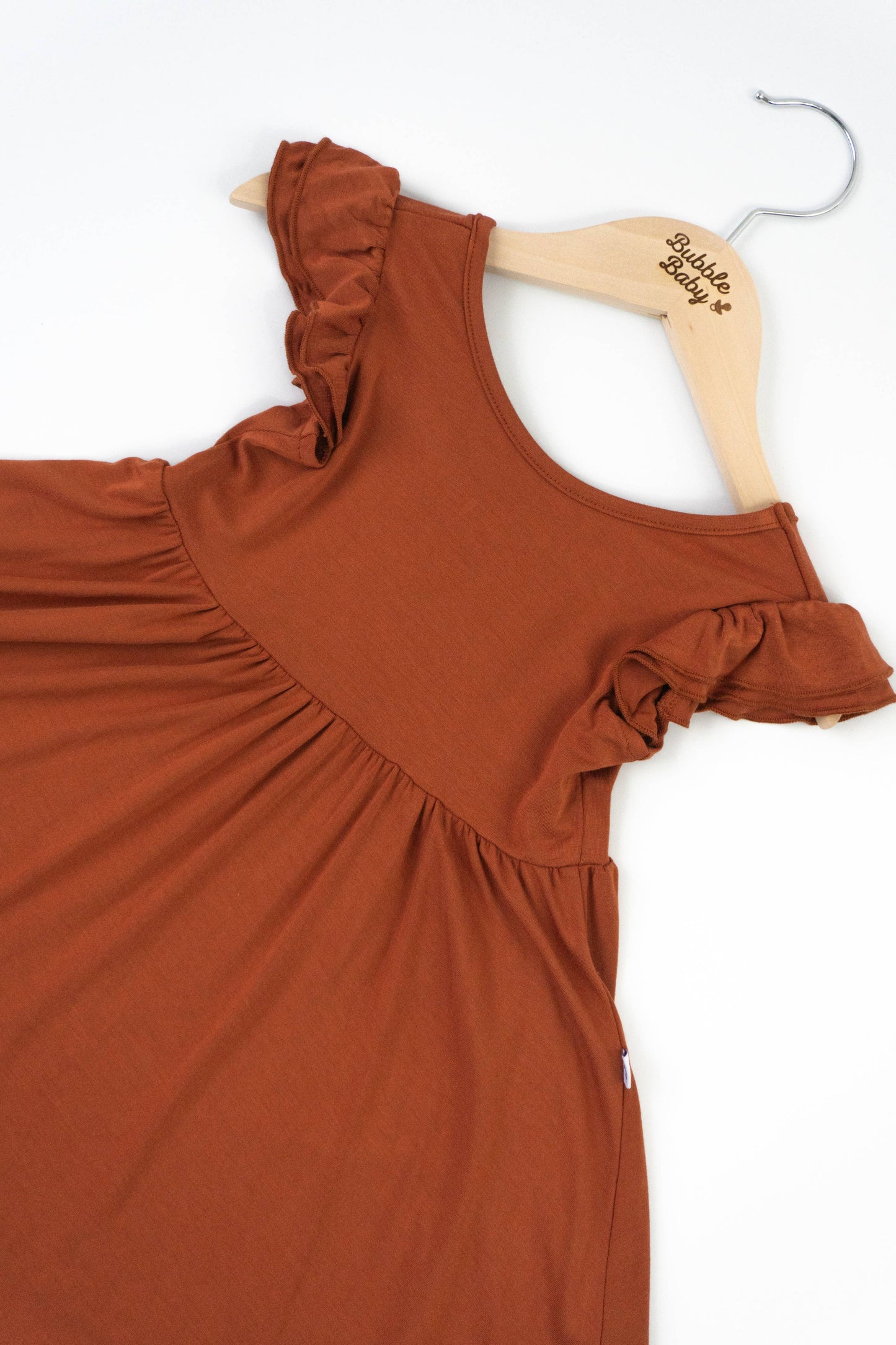 Pecan | Toddler Flutter Dress
