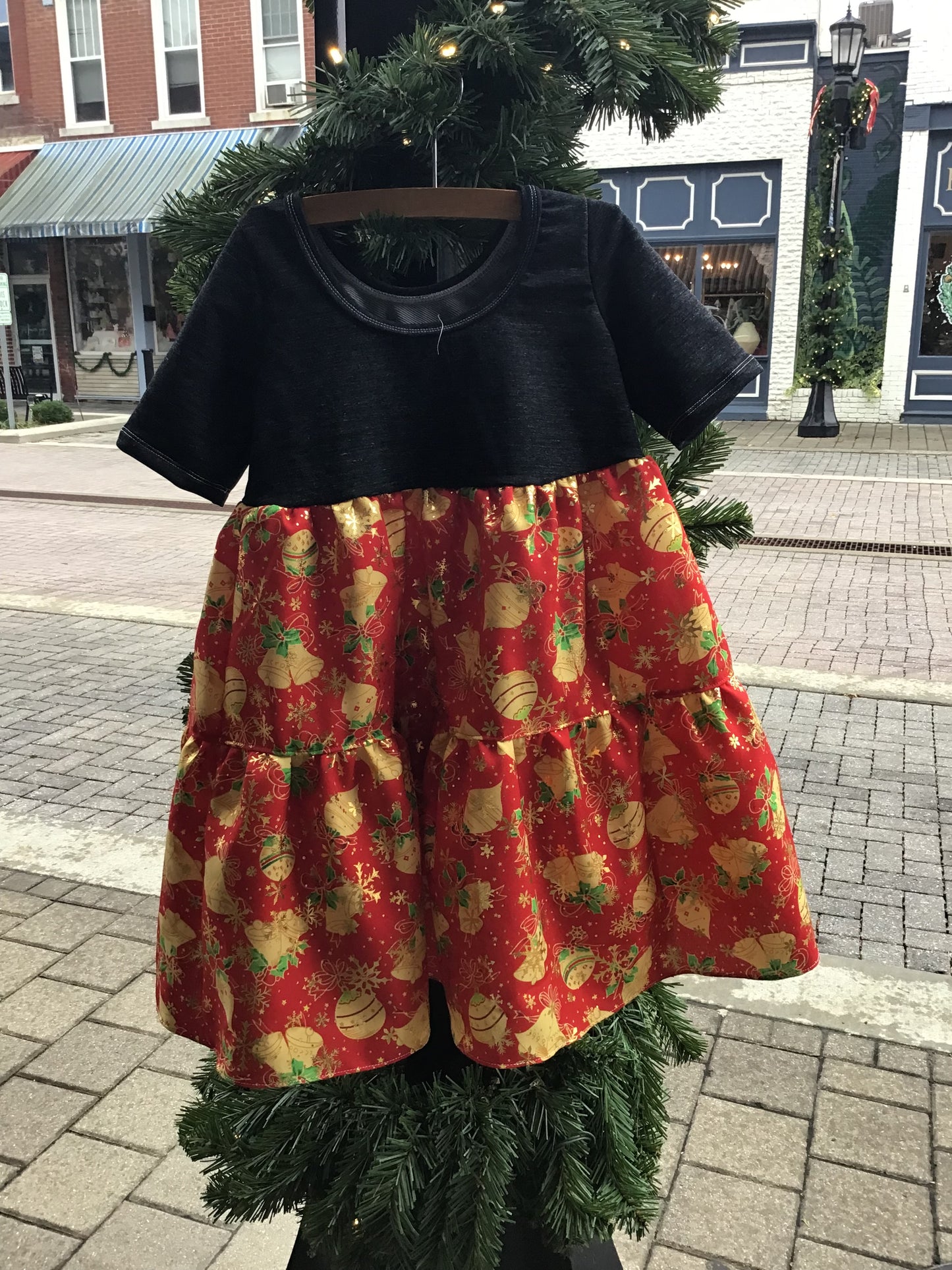 The Golden Bell Dress
