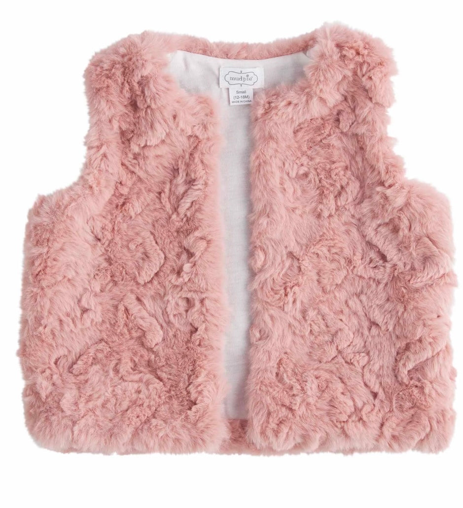 Fur Toddler Vests