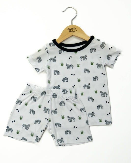 ZebraShort Sleeve Pajamas