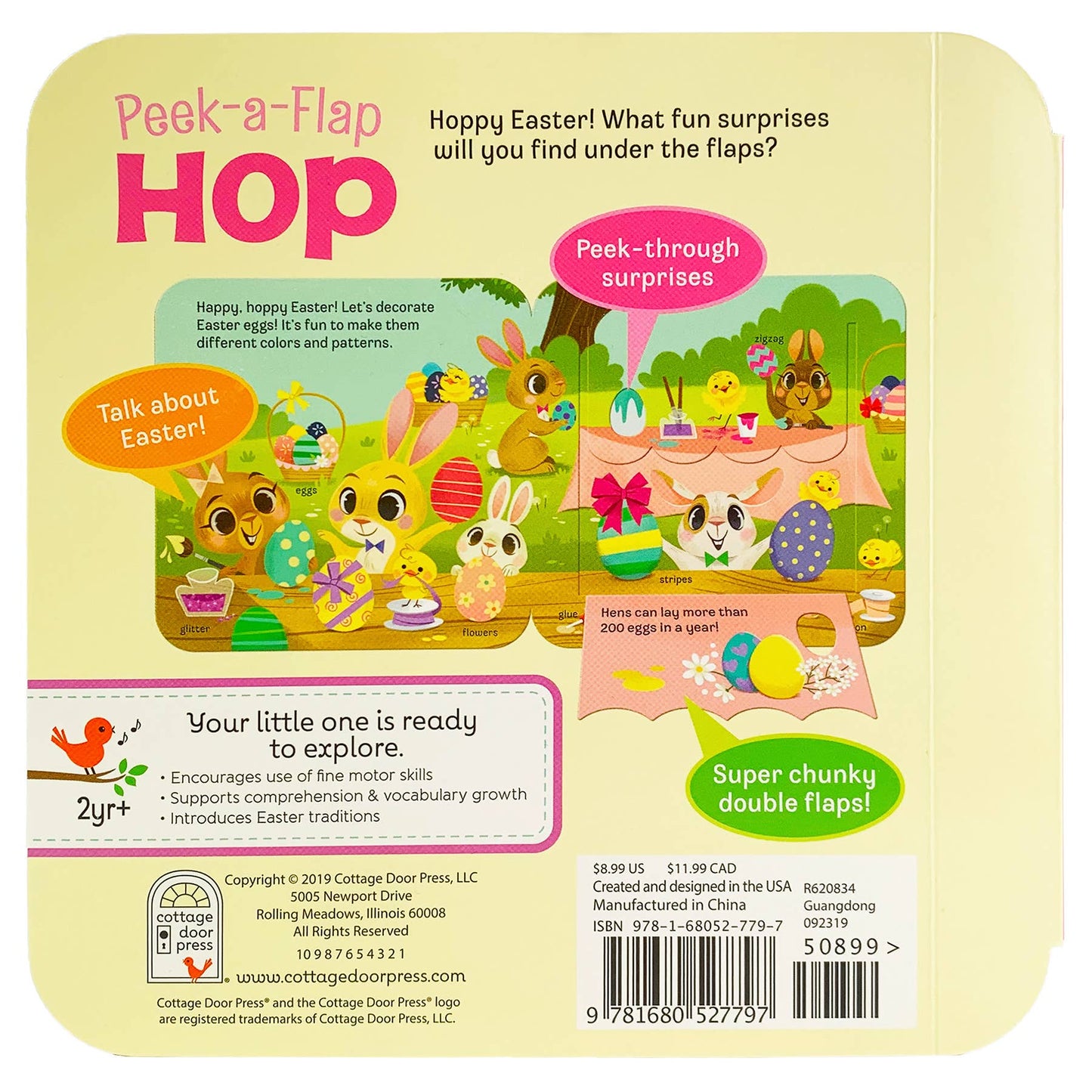 Hop  Easter Lift-a-Flap Board Book