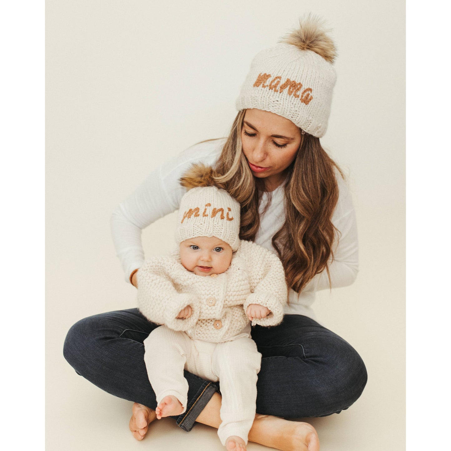 Mini Pecan Beanie Hat Baby & Kids
