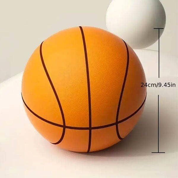 StealthDunk: The Silent Basketball - Multiple Sizes: Official Full Size No.7: 29.5" / 75cm
