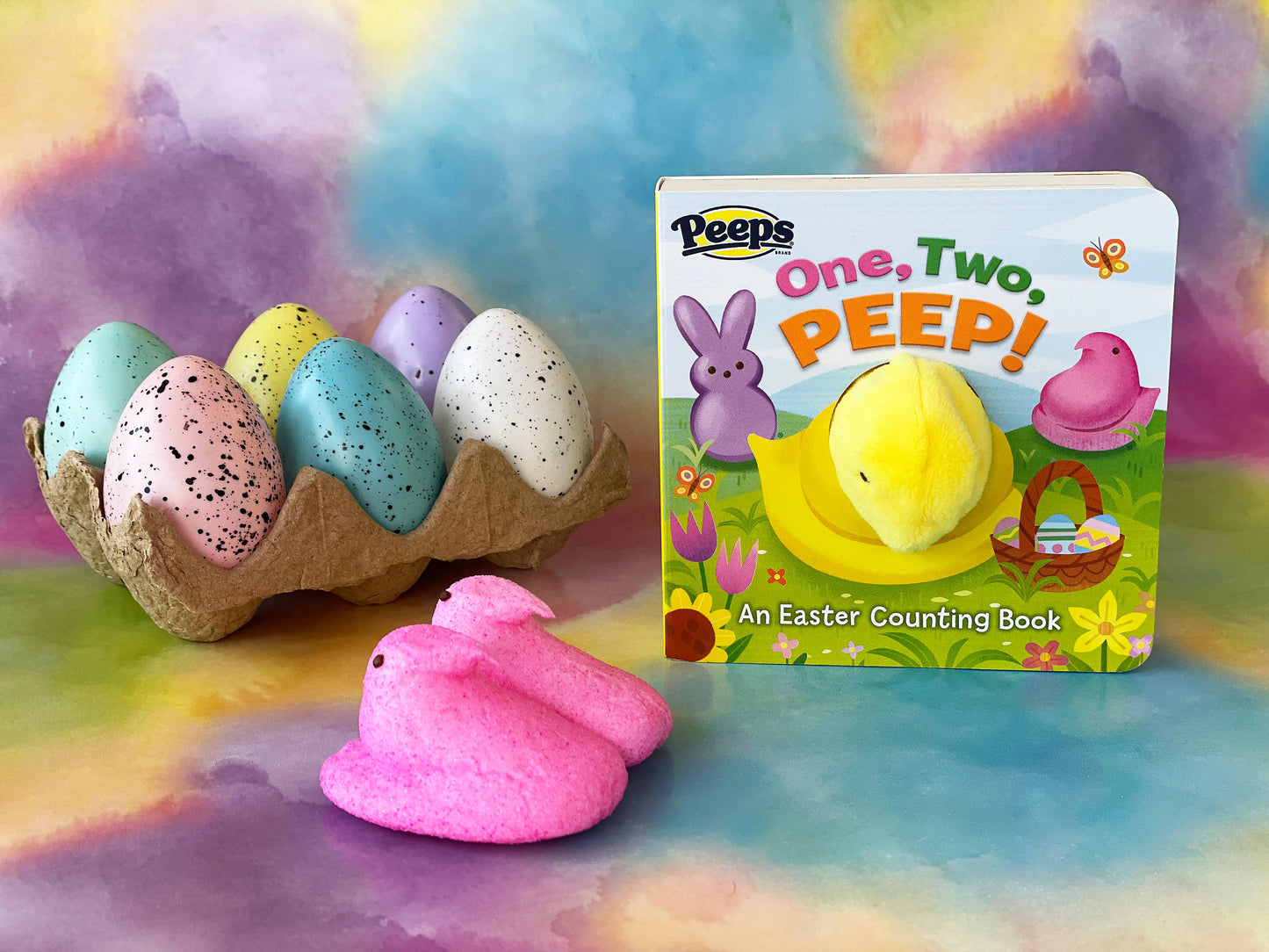 One, Two, PEEP! Finger Puppet Board Book
