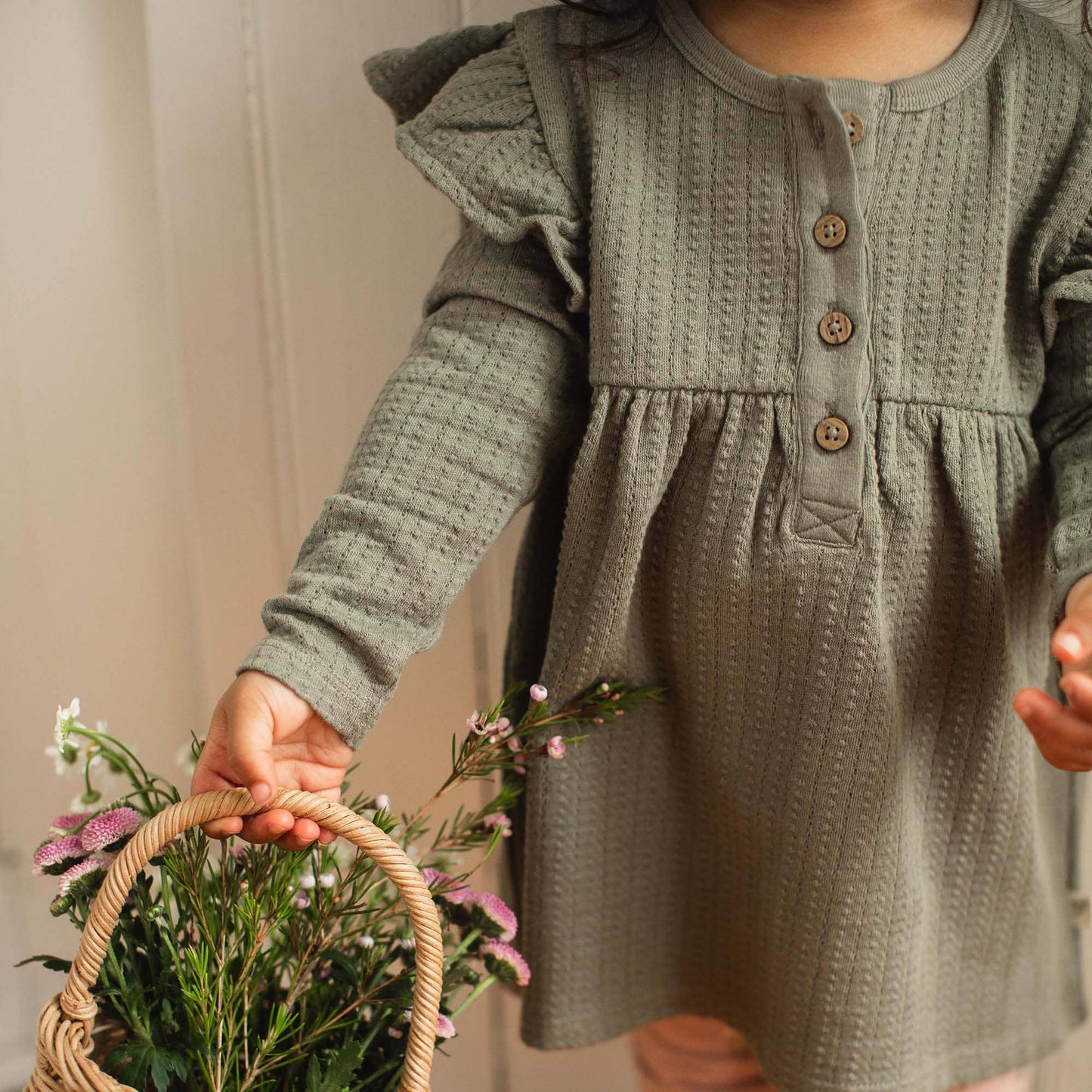 Budding Beauty Infant Tunic Set: Tranquility / 0-3 Months