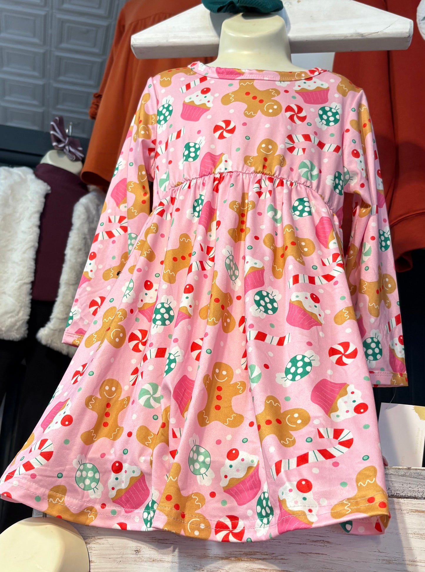 Pink Gingerbread Dress