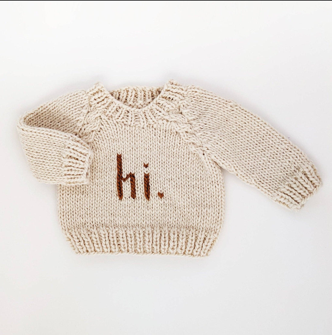 Hi. Rosy Crew Neck Sweater Baby & Toddler