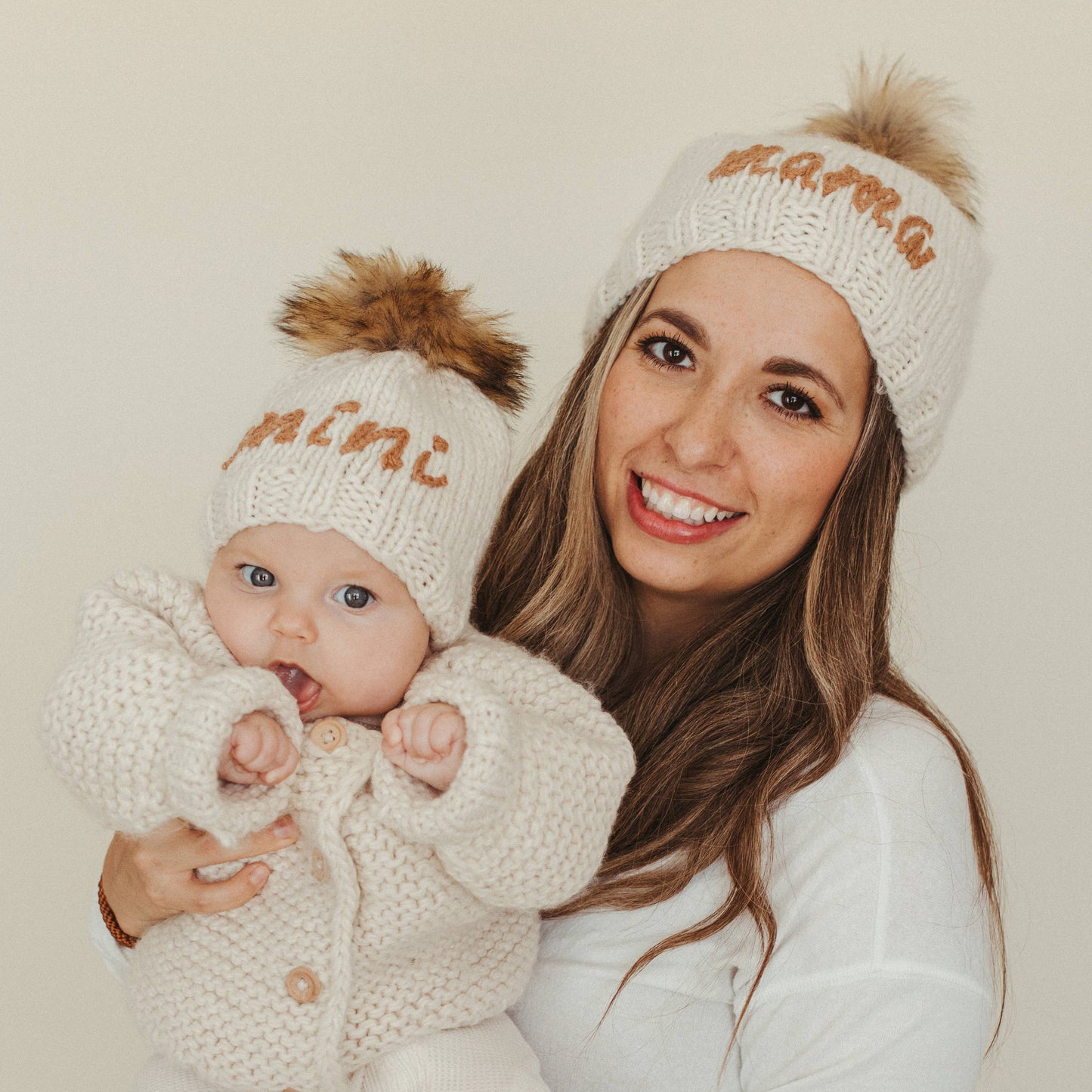 Mini Pecan Beanie Hat Baby & Kids