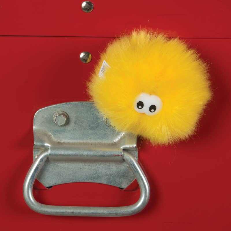 FURRY FACE LOCKER BUDDY TOY