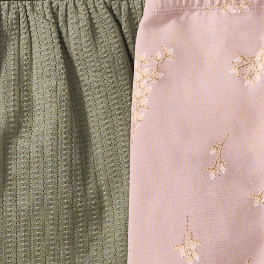Budding Beauty Infant Tunic Set: Tranquility / 0-3 Months