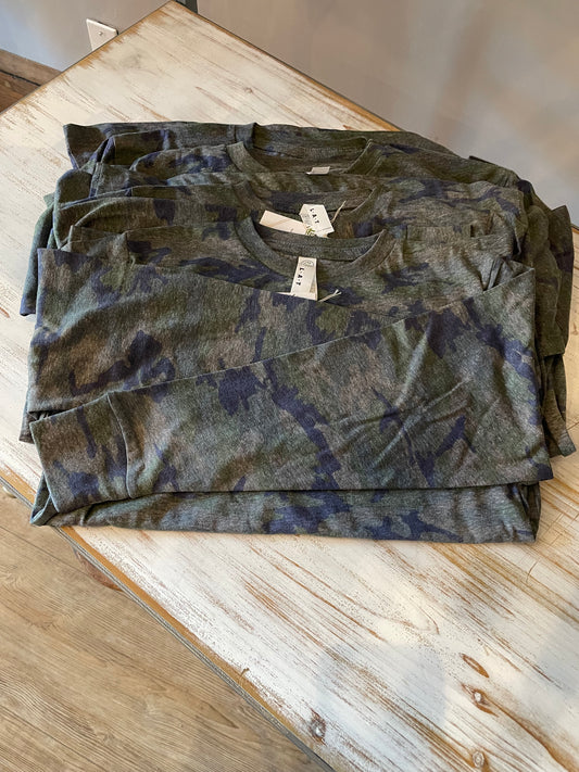 Camo Long Sleeve Tee