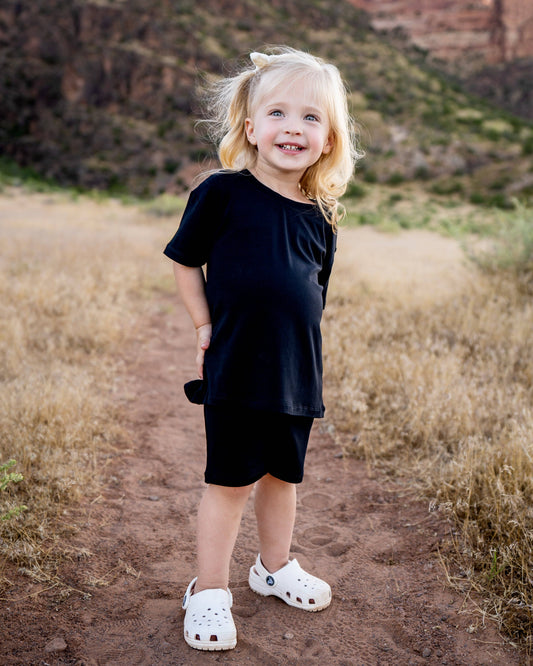 Nightfall | Children's Biker Short Set