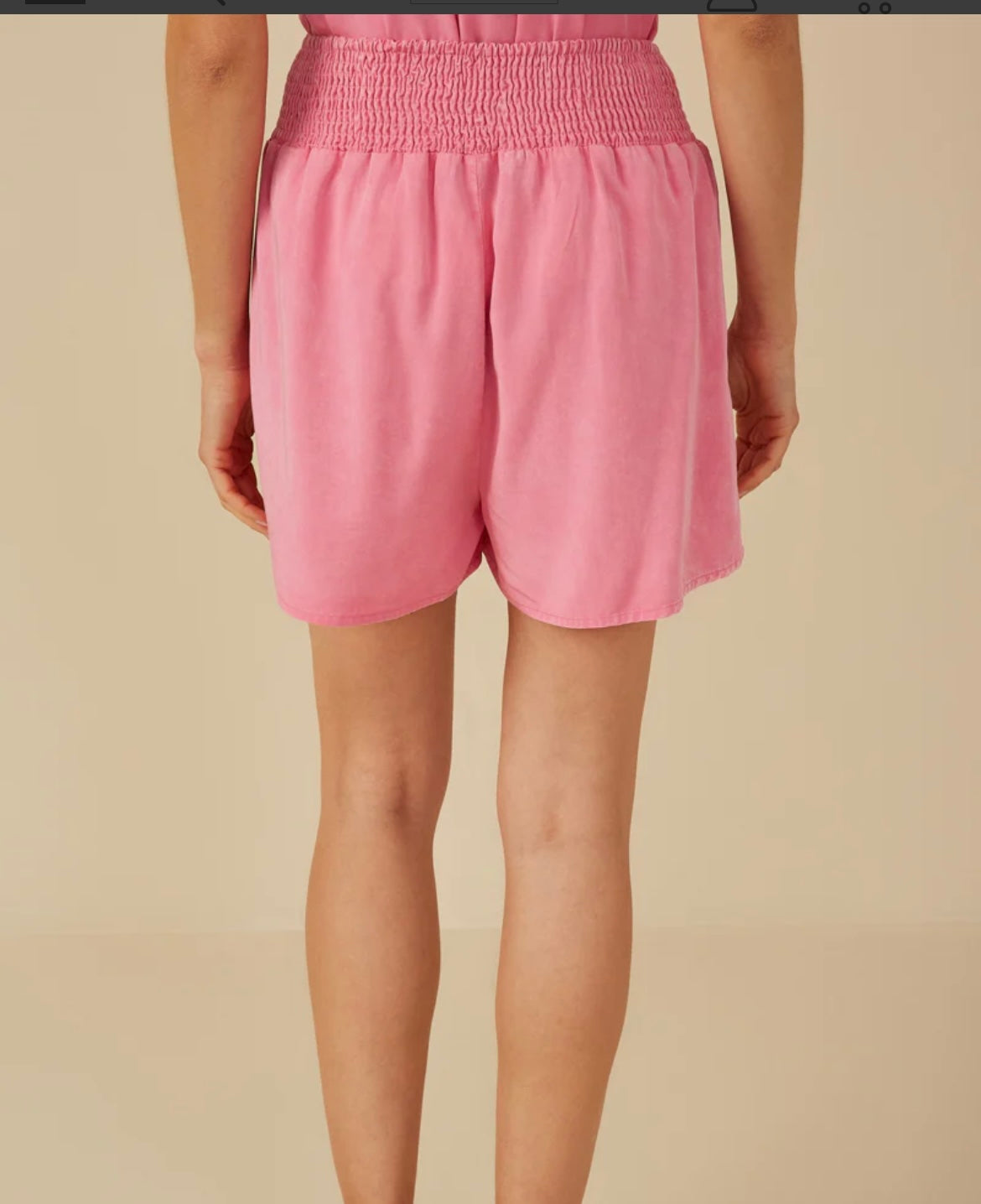 Mommy and Me Pink Dolman Shorts