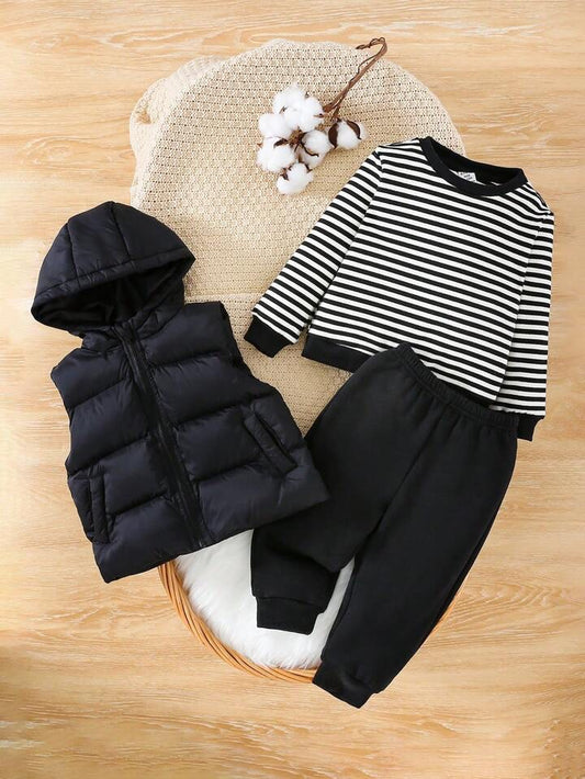 Black Puffy Vest