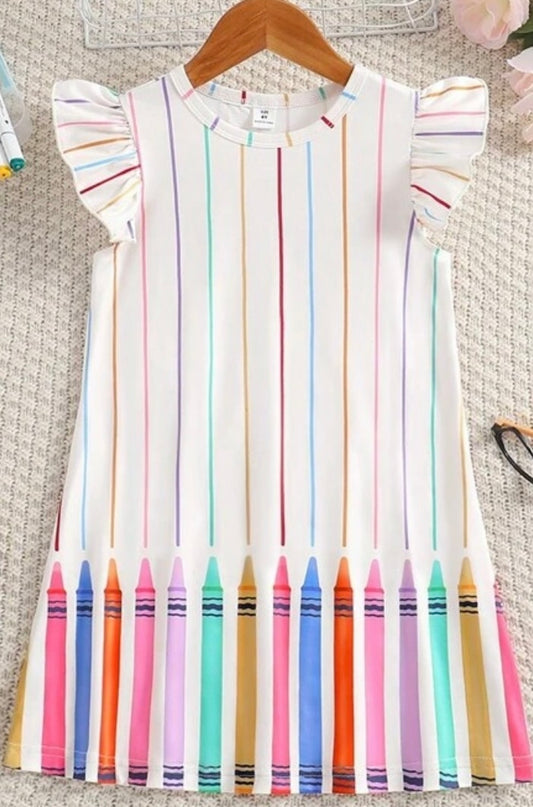 A+ Crayon Dress
