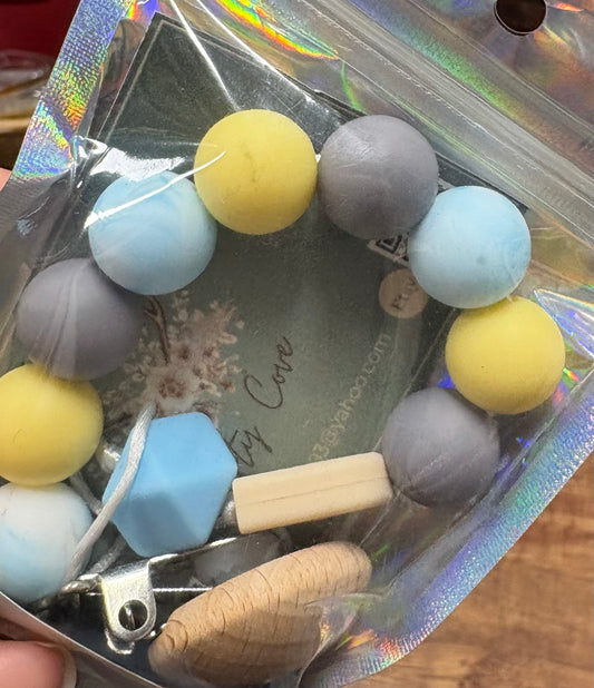 Pacifier Teether and Clip