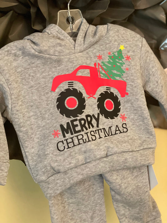 Merry Christmas Truck Set