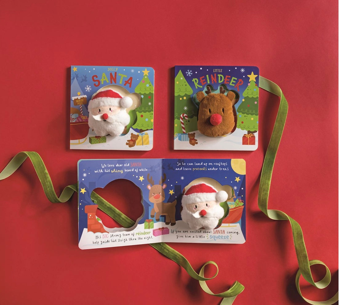 Reindeer and Santa Squeak Along Books
